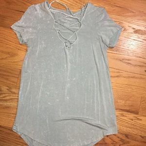 American Eagle Soft & Sexy crossed T-shirt